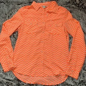 American Eagle Long Sleeve Button Up